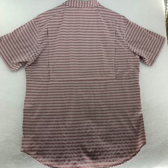 Columbia Men's Twisted Creek II Short Sleeve Button-Up Shirt Size L - Picture 2 of 16